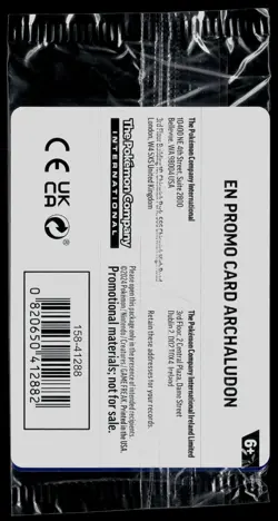 Archaludon 107/142 Stellar Crown Rare Pokemon EB GAMES Promo SEALED - Image 2