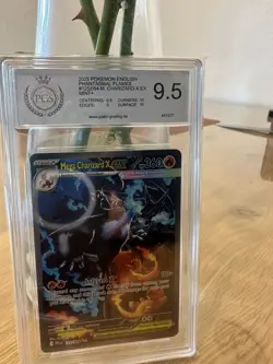 Pokemon Glurak Mega Charizard x EX 125/094: Phantasmal Flames PGS 9.5 English - Image 1