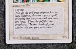 Wall of Swords Magic the Gathering Revised (MINT) Never played MTG (DS3D1K7) - Image 5