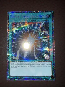 Yu-Gi-Oh! Super Polymerization - BLCR-EN100- Starlight Rare- 1st Edition NM! - Image 2