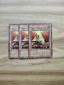 Yu-Gi-Oh - Pyramid Turtle 3x - Rare - Full Playset - PGD-026 - Image 1