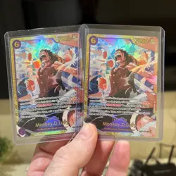 Monkey D. Luffy EB02-061 SEC One Piece TCG Premium Booster Vol. 2 Foil x2 - Image 1
