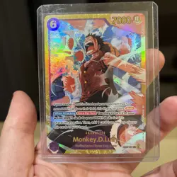 Monkey D. Luffy EB02-061 SEC One Piece TCG Premium Booster Vol. 2 Foil x2 - Image 2