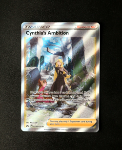 Pokemon Card - Cynthia's Ambition GG60/GG70 - Crown Zenith - Ultra Rare - NM ⭐ - Image 1