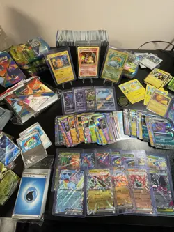 Pokemon Card Vintage Collection Lot Holos, Sealed, 1k CardsU, Charizard, Binders - Image 1