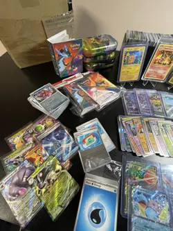 Pokemon Card Vintage Collection Lot Holos, Sealed, 1k CardsU, Charizard, Binders - Image 2