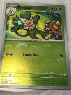 Simisage 005/086 Master Ball NM - Holo S&V: Black Bolt -Pokemon Card TCG - Image 1