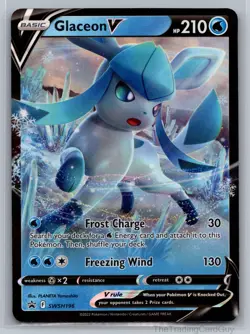 Glaceon V - Promo SWSH: Sword & Shield Promo Cards Holo SWSH196 NM - Image 1