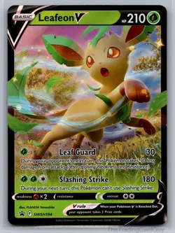 Leafeon V Promo SWSH: Sword & Shield Promo Cards Holo SWSH194 NM - Image 1