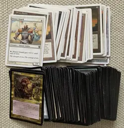 Lot Of Nearly 200 Mixed Magic The Gathering Cards MTG - Image 1