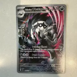 Pokemon TCG Galarian Obstagoon 245/217 Ascended Heroes Illustration Rare NM Card - Image 1