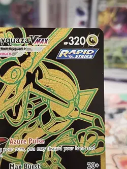 Pokemon Cards Rayquaza VMAX TG29/TG30 Secret Rare Silver Tempest NM - Image 3