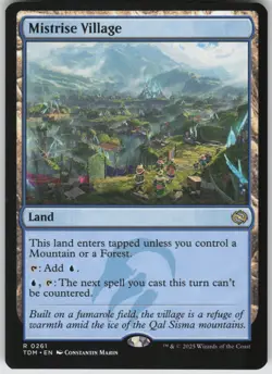 MTG Mistrise Village NM Tarkir: Dragonstorm Magic 261 - Image 1