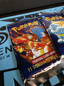 X3 Pokemon Base Set Booster Packs Sealed CUSTOM ART (read description) - Image 5