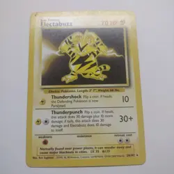 1999 Pokemon Base Set Electabuzz 20/102 LP - Image 1
