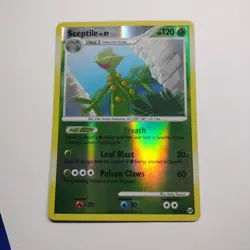 Sceptile 30/99 Rare Arceus Pokemon Reverse Holo LP - Image 1