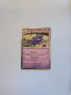 Pokemon TCG Gengar Cosmos HOLO Rare Scarlet and Violet 151 094/165 Near Mint 151 - Image 1