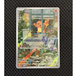 Pokemon Charmander 044 SV Scarlet & Violet Promo Holo 60HP Heat Tackle 2023 - Image 1