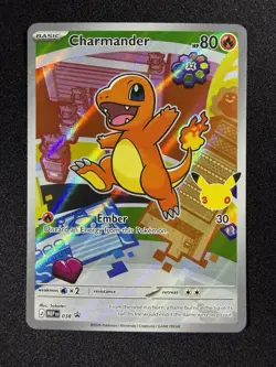 The Pokemon Company Charmander 038 MEP 2026 Promo Holo EN 80HP 30. 105 - Image 1