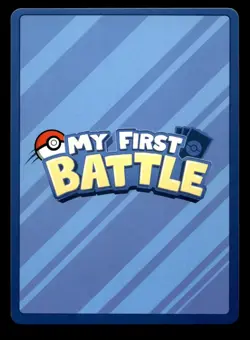 Poliwhirl My First Battle Squirtle Deck Stamp Pokemon NM - Image 2