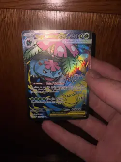 2025 Pokemon Mega Evolutions Mega Venusaur Ex #155 LP - Image 1