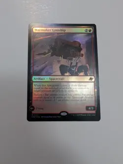 MTG - Warmaker Gunship (Foil) - Edge of Eternities NM/M Condition - Image 1