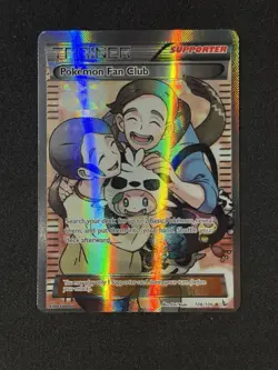 Pokemon Fan Club - Ultra Rare XY - Flashfire 106/106 NM MISCUT - Image 1