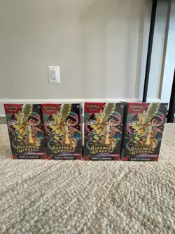 Pokemon TCG Ascended Heroes Booster Bundle Box Lot (4 Boxes) Sealed - Image 1