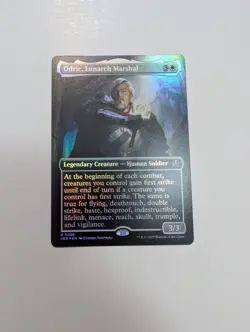 MTG - Odric, Lunarch Marshal (Borderless Foil) - Innistrad Remastered NM/M Cond - Image 1