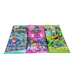 Random Pokemon Japanese Booster Pack Lot of 3 Small - Image 2