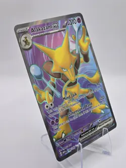 Alakazam ex 188/165 Sv: Scarlet & Violet 151 Holo Ultra Rare Pokemon - NM - Image 5
