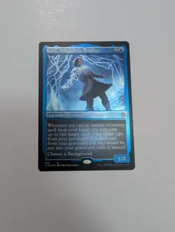 MTG - Gale, Waterdeep Prodigy (Etched Foil) - Baldur's Gate NM/M Condition - Image 1
