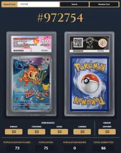 Pokemon First Partner Illustration Series 1 MEP 041 Chimchar Black Star Ace 10 - Image 3