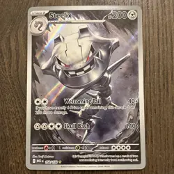Steelix - 150/132 - Pokemon Mega Evolution - Illustration Rare - NM TCG - Image 1