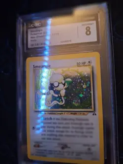 Pokemon Neo Discovery Smeargle TCG 11/75 Holo Unlimited Rare - Image 2