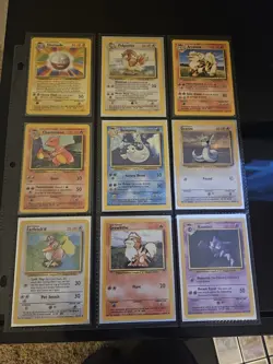Pokemon Base Set 21-102 NM To LP - Image 1