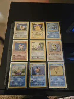 Pokemon Base Set 21-102 NM To LP - Image 5