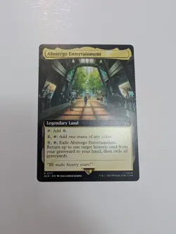 MTG - Abstergo Entertainment (Extended Art) - Assassin's Creed NM/M Condition - Image 1