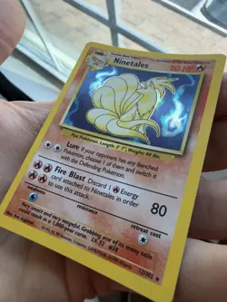 Pokemon Ninetales Base Set 12/102 Holo - Image 5