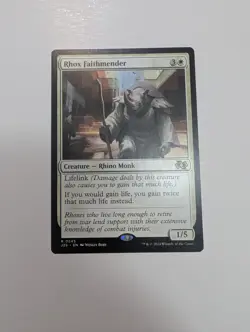 MTG - Rhox Faithmender - Foundations Jumpstart NM/M Condition - Image 1