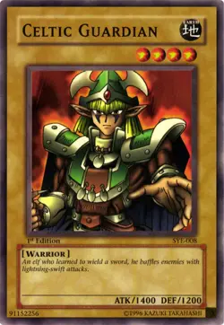 YuGiOh Celtic Guardian [SYE-008] Common Lightly Played 1st Edition - Image 1
