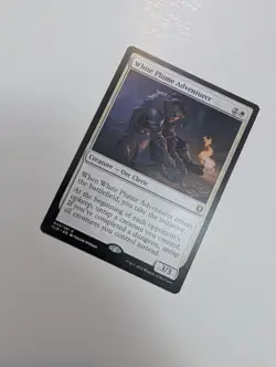 MTG - White Plume Adventurer - Baldur's Gate NM/M Condition - Image 2