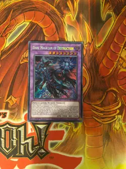 DARK MAGICIAN OF DESTRUCTION MZMU-EN011 Secret Rare 1st Ed YuGiOh - Image 1