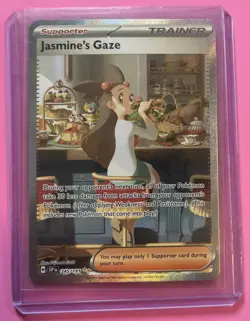 Jasmine's Gaze 245/191 Sv08: Surging Sparks Holo Pokemon Trainer Card - Image 1