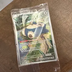 Pokemon Card Snorlax SVP 051 Scarlet & Violet 151 BLACK STAR PROMO NM New Sealed - Image 3