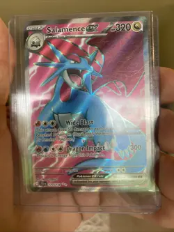 Pokemon TCG Salamence GX #177/159 Ultra Rare EX 320 HP 300 Attack Card - Image 1