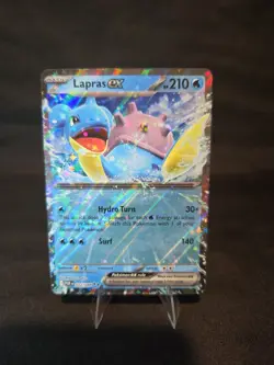 Pokemon TCG Lapras EX POR 022/088 Rare Holo Basic 210 HP English Card - Image 2