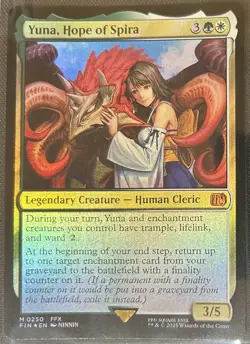 Yuna, Hope of Spira 250 Mythic Foil Final Fantasy MTG - Image 1