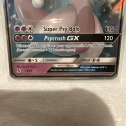 Pokemon Mewtwo GX TCG Hidden Fates Holo Ultra Rare Card 31/68 Full Art * - Image 4
