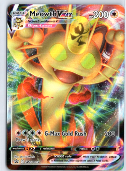 Meowth VMAX - Holo Promo SWSH: Sword & Shield Promo Cards SWSH005 NM - Image 1